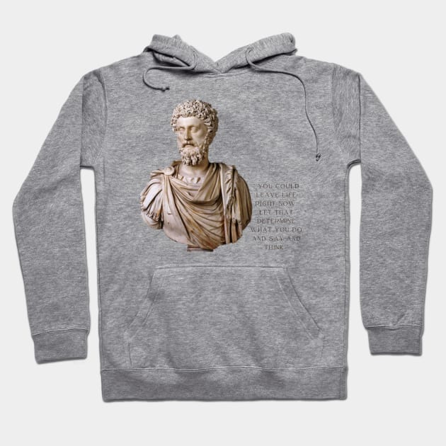 Marcus Aurelius the great philosopher emperor Hoodie by Stoiceveryday